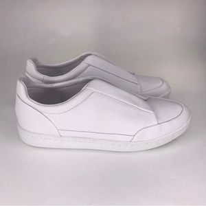 Zara White Slip On Sneakers